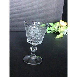 Duncan Miller Sandwich Pattern 4 Wine Glasses